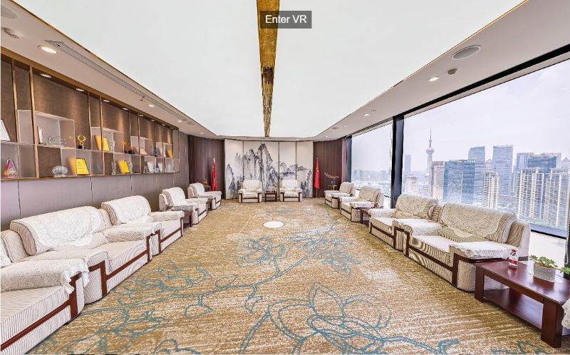 信银理财步进式多点全景 企业展厅