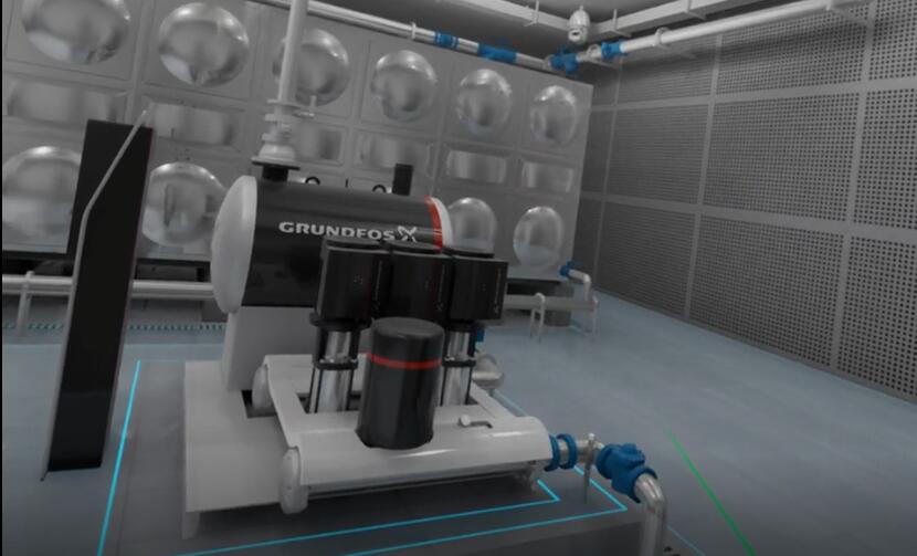 UE4开发VR水处理设备展示